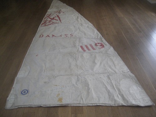 Old dinghy main - , sail