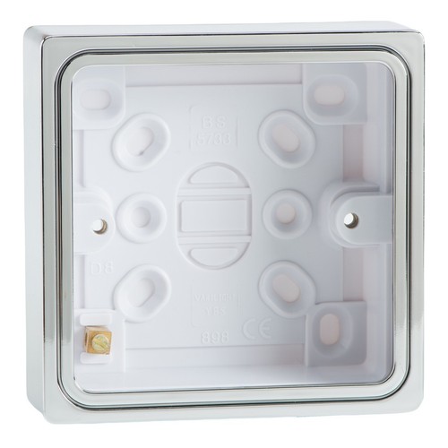 Chrome back box - chrome,