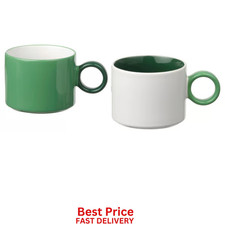 IKEA Mugs & Plate Set – KLIPPAKLEJA, PIGGÅL, SKEDSTÖR – Mixed Colours – Stylish