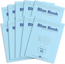 Exam Blue Books, 10 School