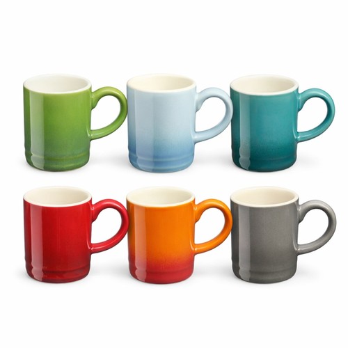 Espresso coffee cups set 6 - cups, of