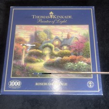 Thomas kinkade rosebud cottage - rosebud,