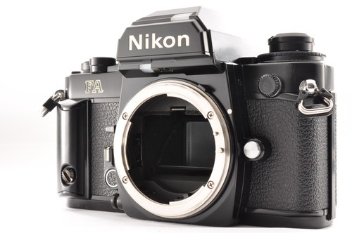 Nikon black 35mm slr film - black,