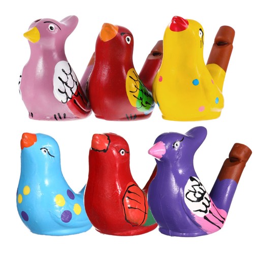 Pieces ceramic bird whistles - ceramic,