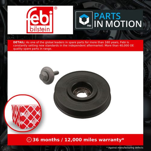 Crankshaft pulley fits - crankshaft,