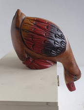 VINTAGE HAND CARVED WOODEN