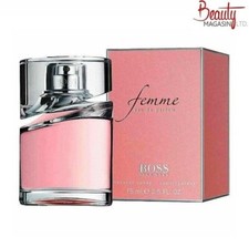 Hugo Boss Femme Eau de Parfum 75ml EDP Spray Brand New Authentic Boxed & Sealed