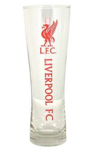 Liverpool pint beer glass - fc,