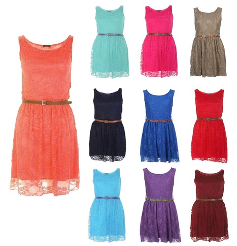 Ladies sleeveless floral - sleeveless, lace