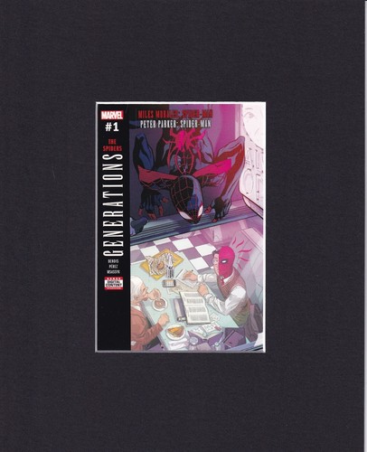 8x10 matted art print - art, marvel