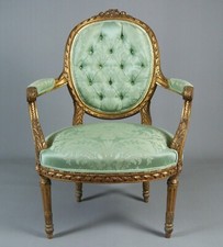 Fine georgian giltwood - georgian, arm