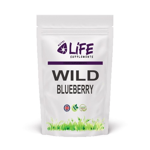 Wild blueberry capsules 500mg - wild,
