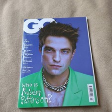 Gq Magazine March 2022 British Edition Handbag Size Robert Pattinson