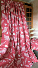 Beautiful Vanessa Arbuthnott Fern & Dragonfly Large Interlined Curtains Pair 2