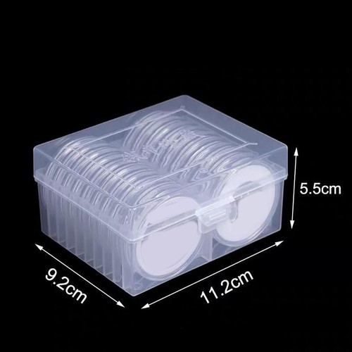 Coin holder box plastic - box,