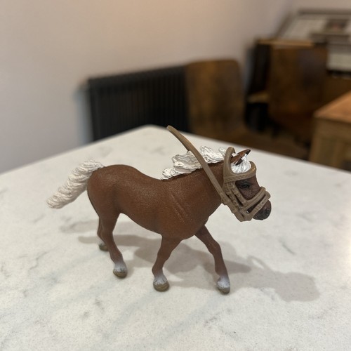 Schleich pony with harness - schleich,
