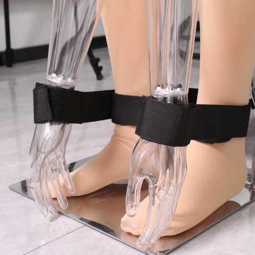 Nylon bondage handcuffs - nylon,