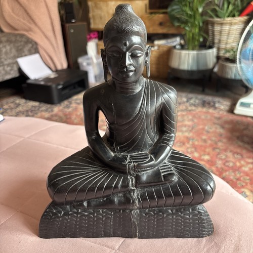 Vintage hand carved ebony - hand,