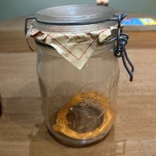 clear glass Le Parfait