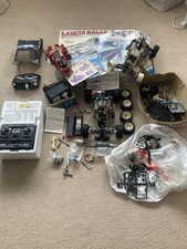 Lancia Rally 1/10 Scale Radio Control Car Tamiya,Controller,Charger & Spares