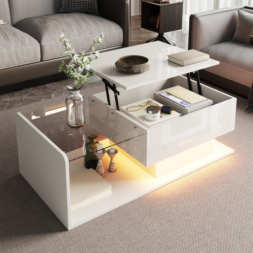 Coffee table with - with, top