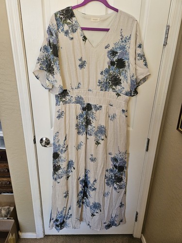 Roolee cream blue floral - roolee,