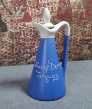 Blue devonmoor pottery vinegar