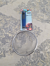 Tasty Wire Mesh Sieve with Long Handles and Support, Stainless Steel, Mesh Strai