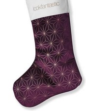 Look Fantastic Beauty Makeup Empty Stocking Christmas New Large fits lots in!