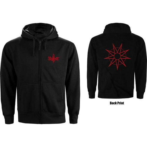 Slipknot zipped hoodie 9 - hoodie:,