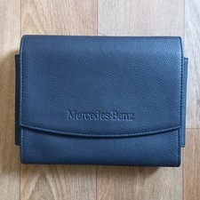 GENUINE MERCEDES DOCUMENT WALLET OWNERS MANUAL HANDBOOK SERVICE BOOK FOLDER