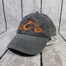 Orange County Choppers Hat Gray Faded Y2K Motorcycle Baseball Cap Biker