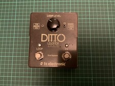 TC Electronic Intuitive Looper Pedal Guitar Effects Ditto Jam X2