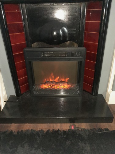 Electric fire insert - fire,