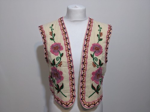 Zara embroidered gilet - zara,