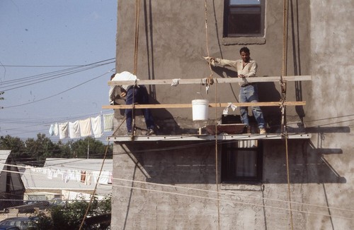 Urban building hanging - building,