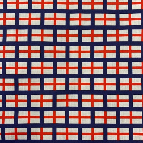 England flag themed polycotton - flag,