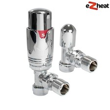 Thermostatic TRV Angled