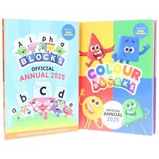 Alphablocks & Colourblocks Annual 2025 Collection 2 Books Set - Ages 3-5 - HB
