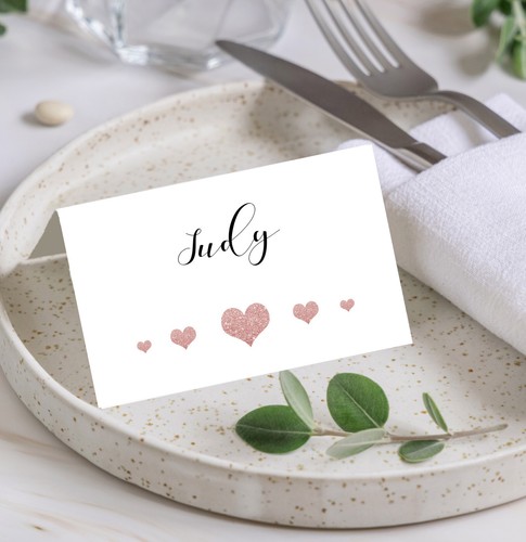 Personalised place cards - personalised,