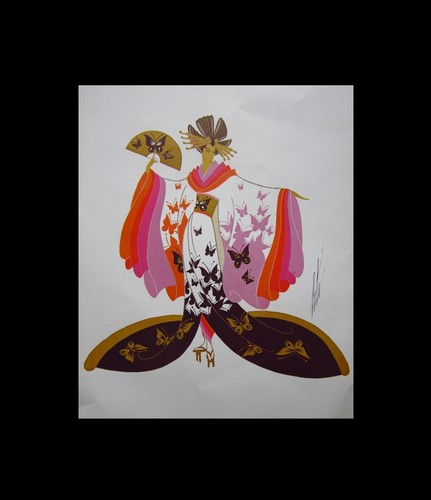 Erte madame butterfly - madame, heroines