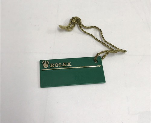 Rolex vintage green tag - green,