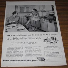 1958 VINTAGE AD~MOBILE HOMES