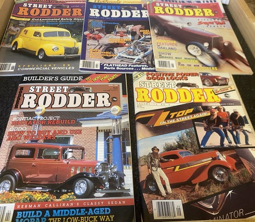 Vintage street rodder hot rod - street,