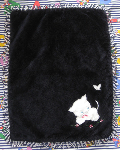 Coachbuilt pram rug fringed - pram,