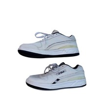 Vintage Reebok G-Unit G6II White Black Sz 13 Leather Shoes 50Cent. NO INSOLES