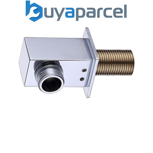Square wall outlet elbow - square,