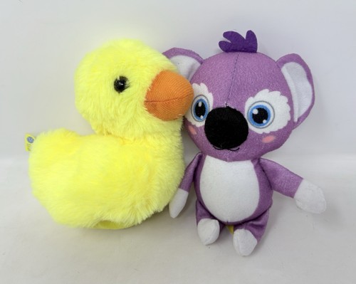 Purple koala bear yellow - bear, &