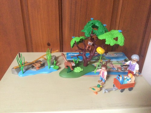 Playmobil zoo animals set - zoo,