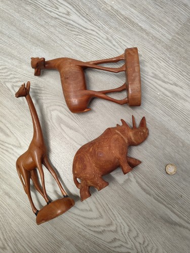 Vintage hand carved african - hand-carved,